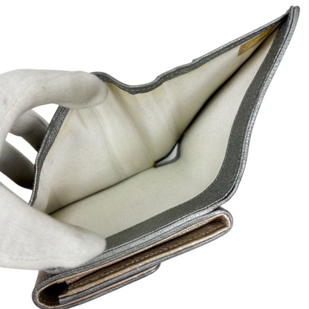 Chanel W Hook Coco Logo Hardware Compact Wallet F… - image 8